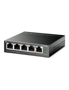 TP-Link TL-SG105PE switch Gestionado L2 Gigabit Ethernet (10 100 1000) Energía sobre Ethernet (PoE) Negro 2
