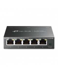 TP-Link TL-SG105E switch Gestionado L2 Gigabit Ethernet (10 100 1000) Negro