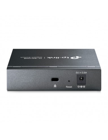 TP-Link TL-SG105E switch Gestionado L2 Gigabit Ethernet (10 100 1000) Negro