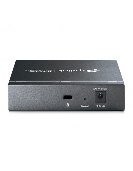 TP-Link TL-SG105E switch Gestionado L2 Gigabit Ethernet (10 100 1000) Negro