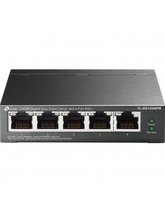 TP-Link TL-SG105MPE switch L2 Gigabit Ethernet (10 100 1000) Energía sobre Ethernet (PoE) Negro 2