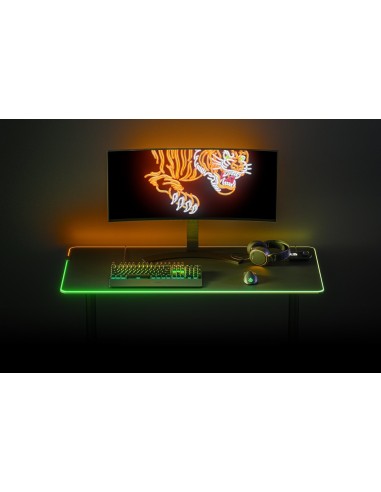 Steelseries QcK Prism Cloth Alfombrilla de ratón para juegos Negro