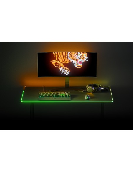 Steelseries QcK Prism Cloth Alfombrilla de ratón para juegos Negro