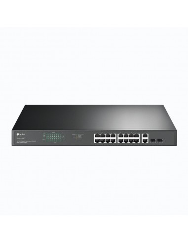 TP-Link TL-SG1218MP switch No administrado Gigabit Ethernet (10 100 1000) Energía sobre Ethernet (PoE) 1U Negro