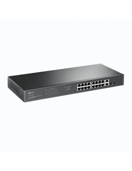 TP-Link TL-SG1218MP switch No administrado Gigabit Ethernet (10 100 1000) Energía sobre Ethernet (PoE) 1U Negro