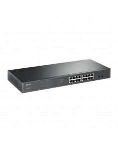TP-Link TL-SG1218MPE Gestionado L2 Gigabit Ethernet (10 100 1000) Energía sobre Ethernet (PoE) 1U Negro 2