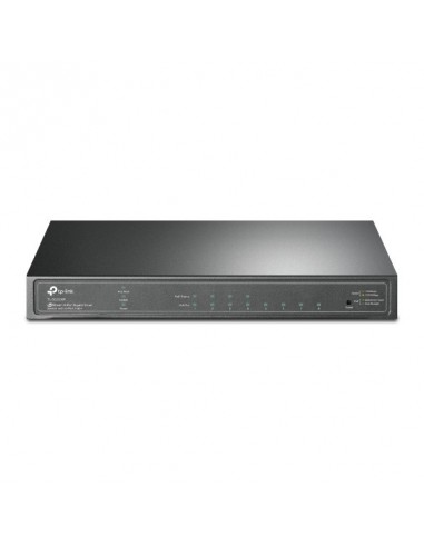 TP-Link TL-SG2008P switch Gestionado L2 L2+ Gigabit Ethernet (10 100 1000) Energía sobre Ethernet (PoE) Negro