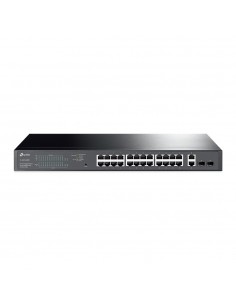 TP-Link TL-SG1428PE switch Gestionado L2 Gigabit Ethernet (10 100 1000) Energía sobre Ethernet (PoE) 1U Negro