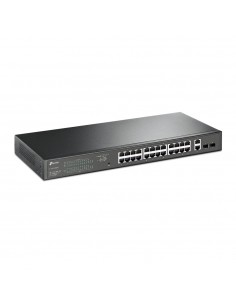 TP-Link TL-SG1428PE switch Gestionado L2 Gigabit Ethernet (10 100 1000) Energía sobre Ethernet (PoE) 1U Negro 2