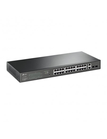 TP-Link TL-SG1428PE switch Gestionado L2 Gigabit Ethernet (10 100 1000) Energía sobre Ethernet (PoE) 1U Negro