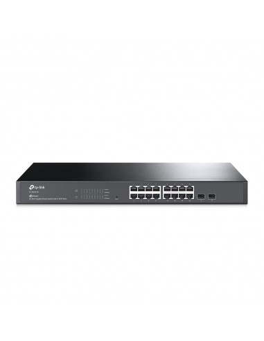 TP-Link TL-SG2218 switch Gestionado L2 L2+ Gigabit Ethernet (10 100 1000) 1U Negro