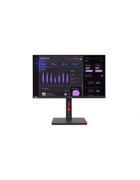 Lenovo ThinkVision T24i-30 LED display 60,5 cm (23.8") 1920 x 1080 Pixeles Full HD Negro