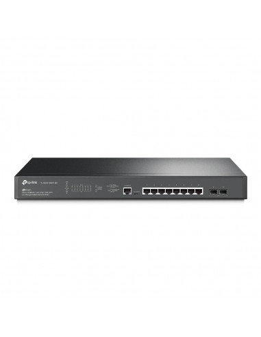 TP-Link TL-SG3210XHP-M2 switch Gestionado L2 L3 2.5G Ethernet (100 1000 2500) Energía sobre Ethernet (PoE) 1U Negro