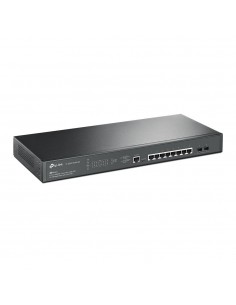 TP-Link TL-SG3210XHP-M2 switch Gestionado L2 L3 2.5G Ethernet (100 1000 2500) Energía sobre Ethernet (PoE) 1U Negro 2