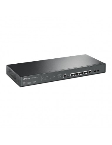 TP-Link TL-SG3210XHP-M2 switch Gestionado L2 L3 2.5G Ethernet (100 1000 2500) Energía sobre Ethernet (PoE) 1U Negro