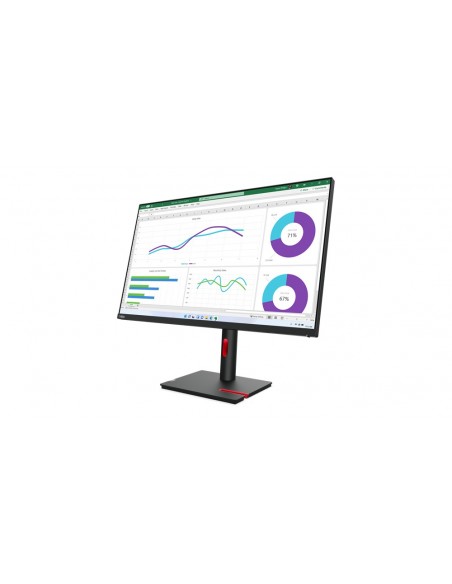 Lenovo ThinkVision T32p-30 LED display 80 cm (31.5") 3840 x 2160 Pixeles 4K Ultra HD Negro