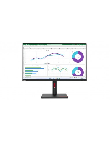 Lenovo ThinkVision T32p-30 LED display 80 cm (31.5") 3840 x 2160 Pixeles 4K Ultra HD Negro