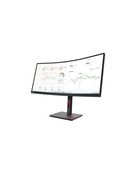 Lenovo ThinkVision T34w-30 LED display 86,4 cm (34") 3440 x 1440 Pixeles Wide Quad HD Negro
