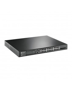 TP-Link TL-SG3428MP switch Gestionado L2 L3 Gigabit Ethernet (10 100 1000) Energía sobre Ethernet (PoE) 1U Negro 2