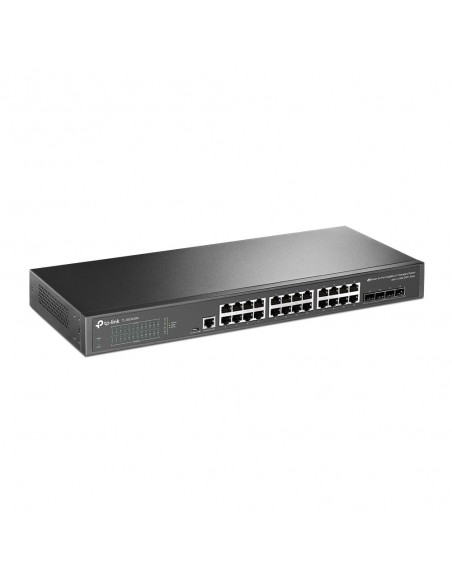 TP-Link TL-SG3428X switch Gestionado L2+ L3 Gigabit Ethernet (10 100 1000) 1U Negro
