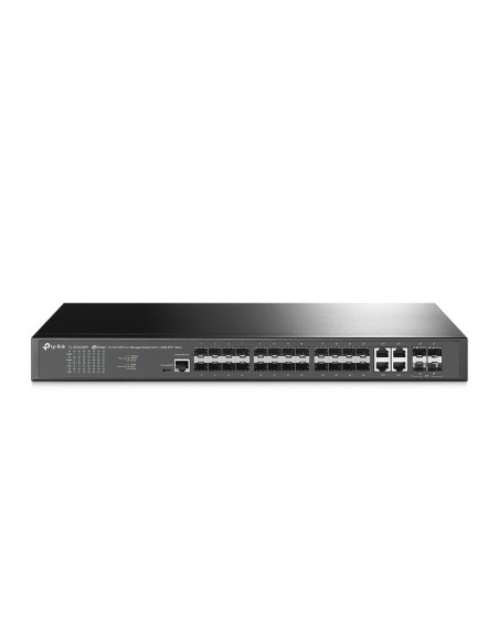 TP-Link TL-SG3428XF switch Gestionado L2+ Ninguno 1U Negro
