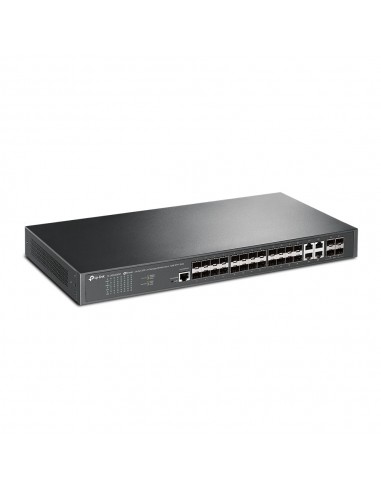 TP-Link TL-SG3428XF switch Gestionado L2+ Ninguno 1U Negro