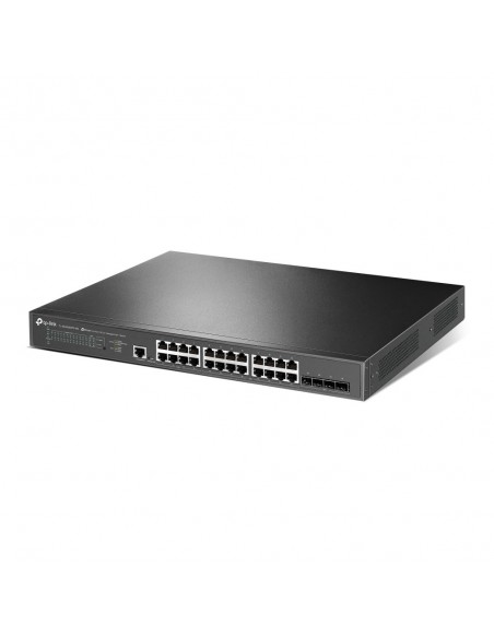 TP-Link TL-SG3428XPP-M2 switch Gestionado L2+ 2.5G Ethernet (100 1000 2500) Energía sobre Ethernet (PoE) 1U Negro