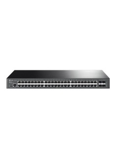 TP-Link TL-SG3452X switch Gestionado L2+ Gigabit Ethernet (10 100 1000) 1U Negro