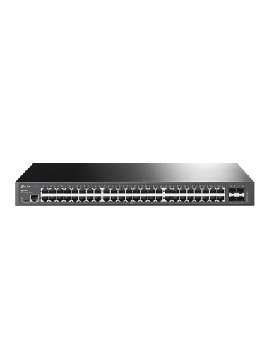 TP-Link TL-SG3452X switch Gestionado L2+ Gigabit Ethernet (10 100 1000) 1U Negro