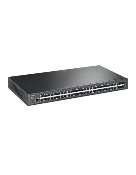 TP-Link TL-SG3452X switch Gestionado L2+ Gigabit Ethernet (10 100 1000) 1U Negro