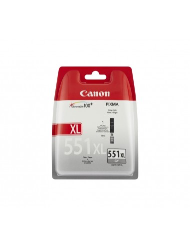 Canon CLI-551XL GY w sec cartucho de tinta 1 pieza(s) Original Alto rendimiento (XL) Gris