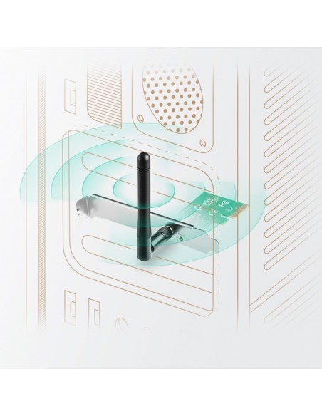 TP-Link TL-WN781ND adaptador y tarjeta de red Interno WLAN 150 Mbit s