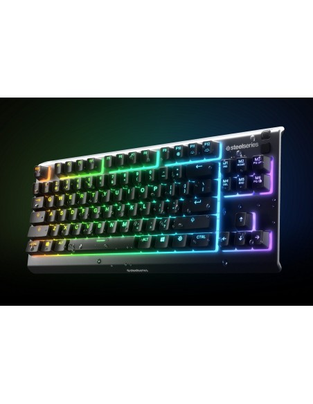 Steelseries APEX 3 TKL teclado USB QWERTY Inglés de EE. UU. Negro
