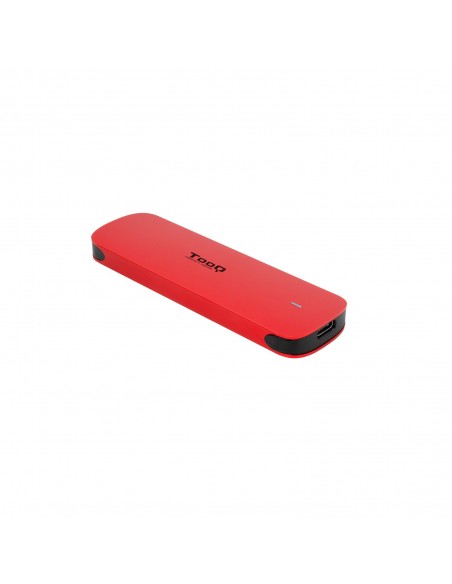 TooQ Caja externa para SSD M.2 NVMe, Rojo
