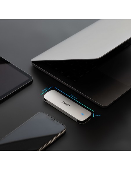 TooQ Caja Externa para SSD M.2 NGFF, Plata TooQ Caja Externa para SSD M.2 NGFF, Plata