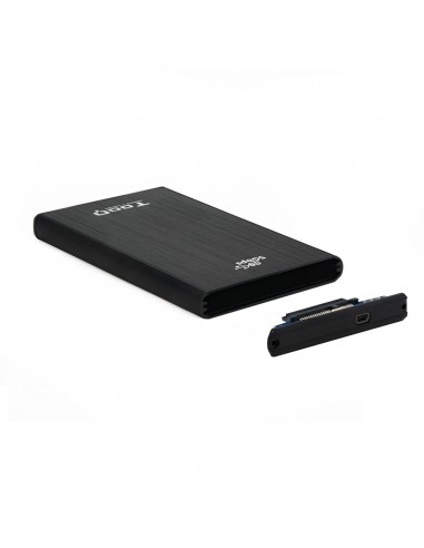 TooQ TQE-2522B caja para disco duro externo Caja de disco duro (HDD) Negro 2.5"