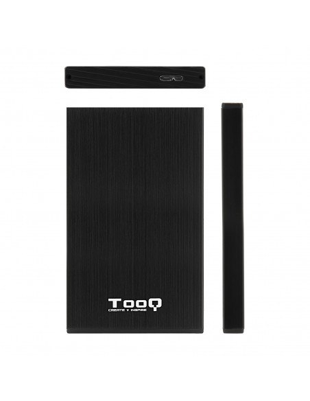 TooQ CAJA HDD 2,5" SATA A USB 2.0 USB 3.0 NEGRA TooQ CAJA HDD 2,5" SATA A USB 2.0 USB 3.0 NEGRA