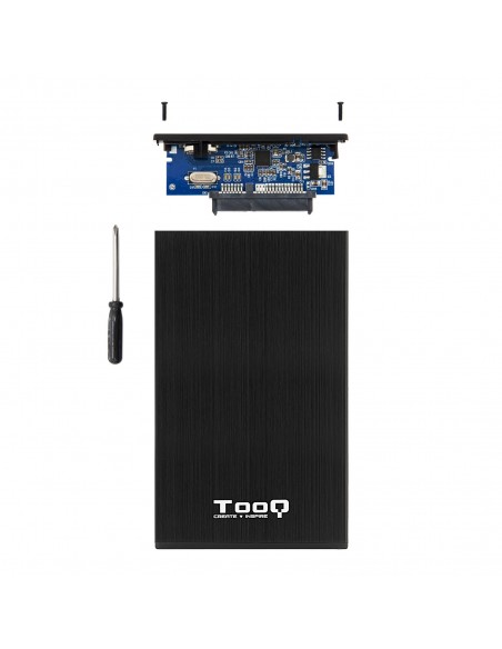 TooQ CAJA HDD 2,5" SATA A USB 2.0 USB 3.0 NEGRA TooQ CAJA HDD 2,5" SATA A USB 2.0 USB 3.0 NEGRA