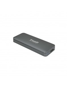TooQ TQE-2281G caja para disco duro externo Caja externa para unidad de estado sólido (SSD) Gris M.2