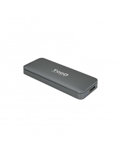 TooQ TQE-2281G caja para disco duro externo Caja externa para unidad de estado sólido (SSD) Gris M.2