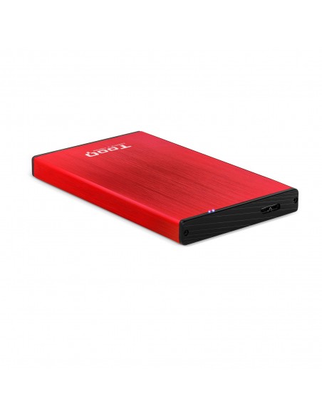 TooQ TQE-2527R caja para disco duro externo Caja de disco duro (HDD) Negro, Rojo 2.5" TooQ TQE-2527R caja para disco duro externo Caja de disco duro (HDD) Negro, Rojo 2.5"