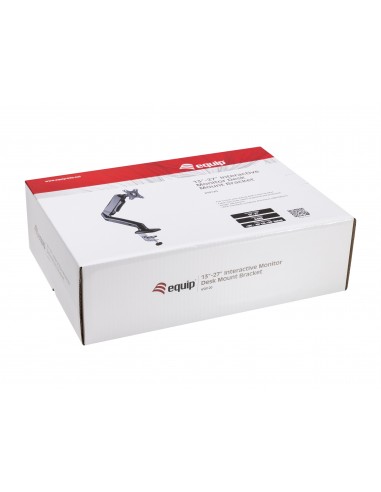 Equip 650120 soporte para monitor 81,3 cm (32") Negro Escritorio