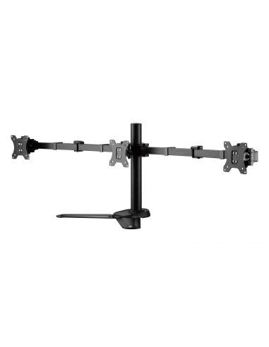 Equip 650125 soporte para monitor 68,6 cm (27") Negro Escritorio