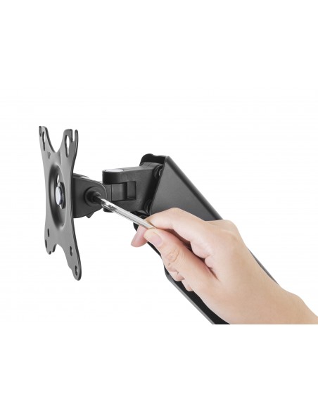 Equip 650137 soporte para monitor 81,3 cm (32") Negro Pared