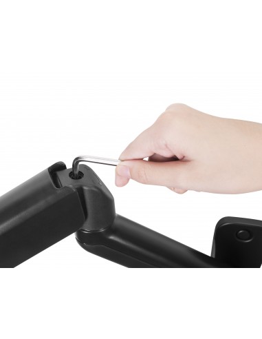 Equip 650137 soporte para monitor 81,3 cm (32") Negro Pared