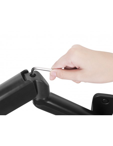 Equip 650137 soporte para monitor 81,3 cm (32") Negro Pared