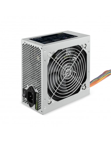 TooQ TQEP-500SSE unidad de fuente de alimentación 500 W 24-pin ATX ATX Plata