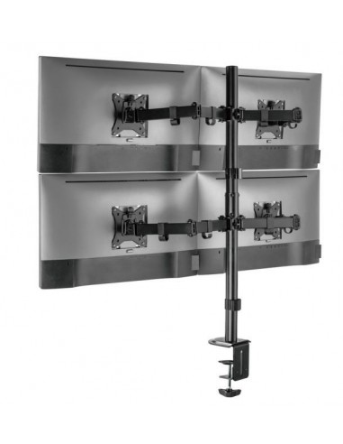 Equip 650159 soporte para monitor 81,3 cm (32") Negro Escritorio