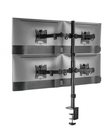 Equip 650159 soporte para monitor 81,3 cm (32") Negro Escritorio