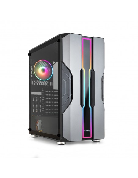 TooQ Caja Semitorre Gaming TQGCC103-B “NIGHTCITY” Negra TooQ Caja Semitorre Gaming TQGCC103-B “NIGHTCITY” Negra